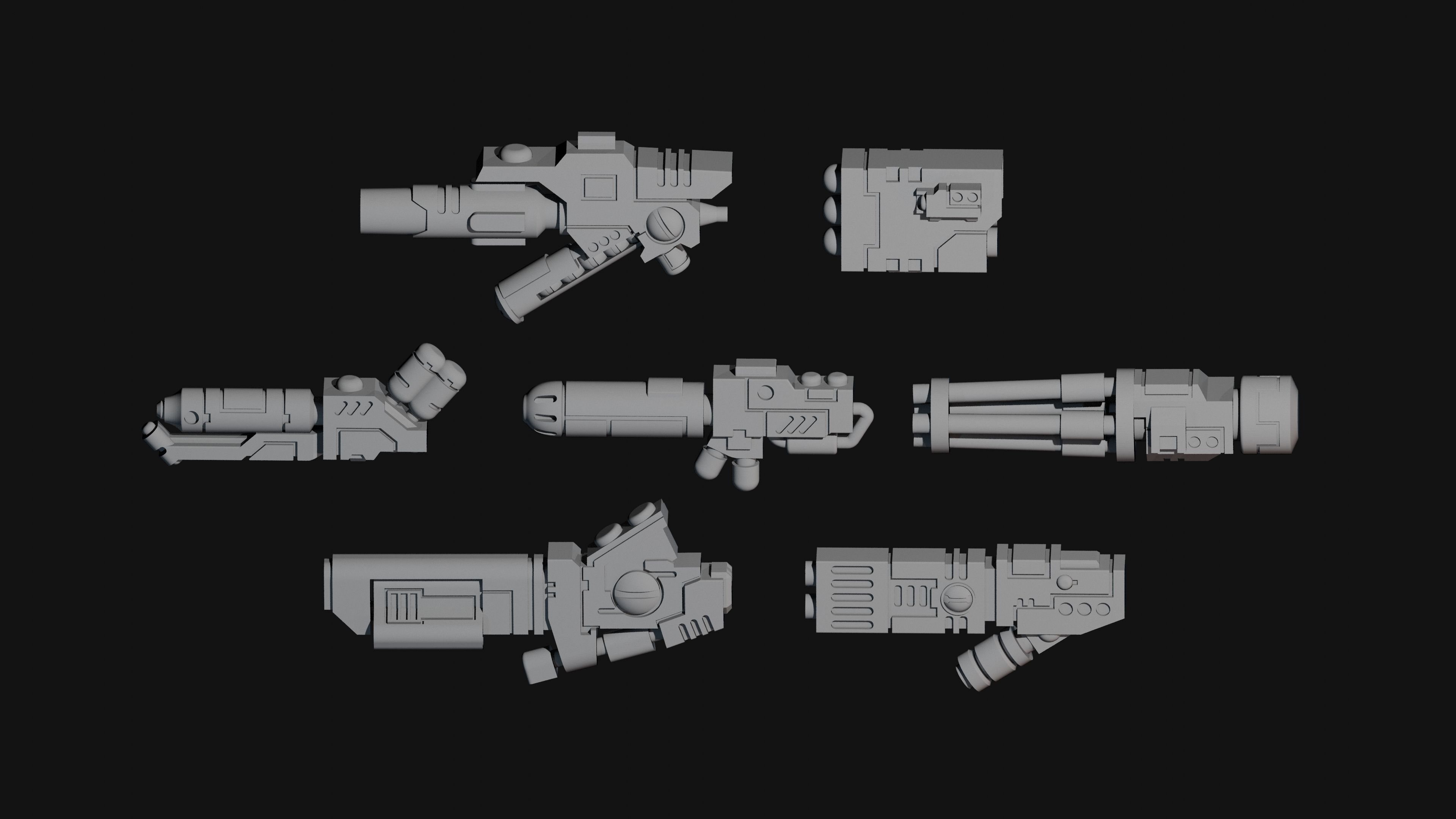 xv8 lr 4.jpg 3D file Main Battlesuit Builder・Design to download and 3D print, Fable_Table