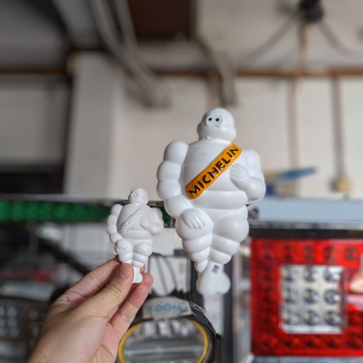 PXL_20230608_011948092~2.jpg Michelin Man Doll Mascot Standing (Thailand version)