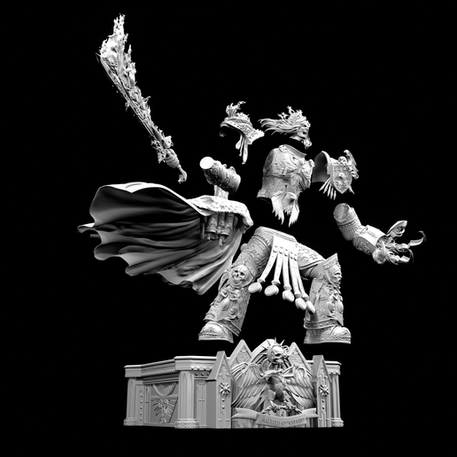 🎲 The Emperor of Mankind (limited time only) includes separate parts ...