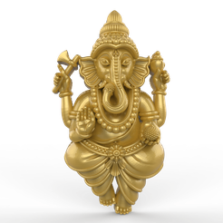 main-1.png STL file Ganesha・Model to download and 3D print