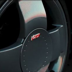 1.jpg STL file Votex emblem on wheel rim for VW Golf II GTI・3D print design to download