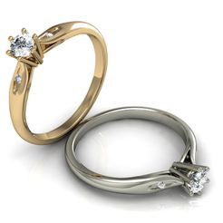 Engagement-Ring.jpg Файл STL Обручальное кольцо・3D модель для печати скачать