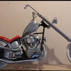Screenshot_20220626-204542_1.jpg Файл STL Мотоцикл чоппер призрачный гонщик・Дизайн для загрузки и 3D-печати, BetoRocker