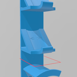 soportedobleps4.png STL-Datei Doppelter Halter für Joystick und Headset Ps4 kostenlos・3D-druckbare Vorlage zum herunterladen