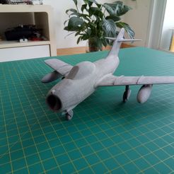 MIG 15 3.jpg Free STL file MIG 15 scale model 1/48・3D printing template to download