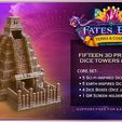 ProjectImage.jpg Fichier STL gratuit Tour de dés du temple maya・Modèle à télécharger et à imprimer en 3D