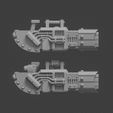 raygun_05.jpg Heavy raygun UPSCALED Heavy weapon - 3 poses