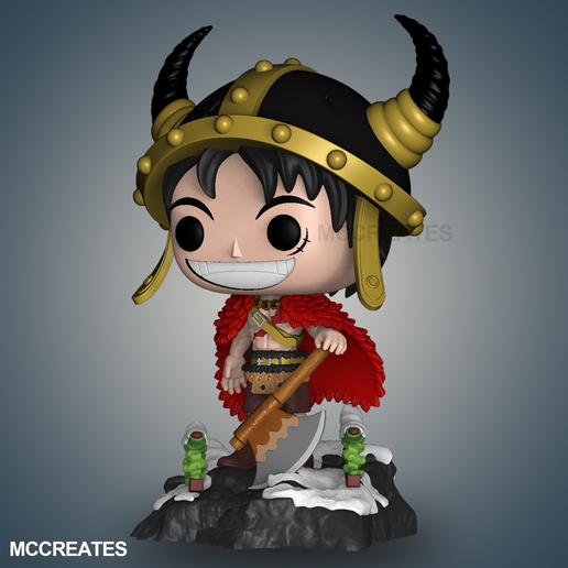 22.png Luffy Elbaph Custom Funko Pop from One Piece