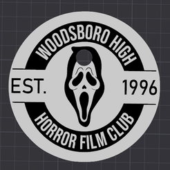 WoodsburyHigh.png Simple Modern Tumbler 40 oz Topper  - Woodsboro High (Scream)
