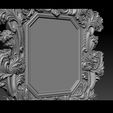 023.jpg Mirror frame 3d, CNC machine, 3D CNC ,vintage 3d, 3d cnc