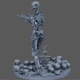 S-46.jpg Terminator T-800 Endoskeleton Salvation Diorama T2 Improved Version