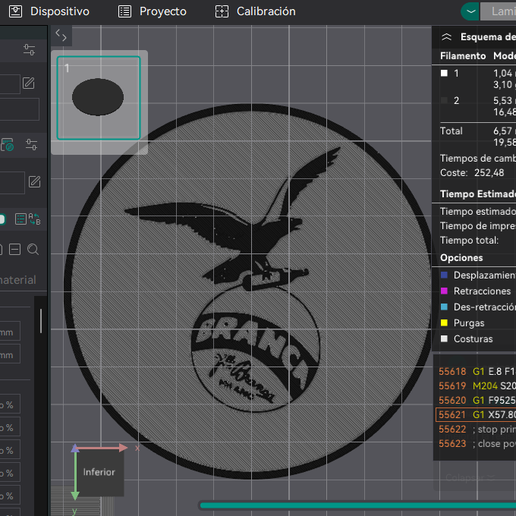 Posa Fernet Branca glass 3D model