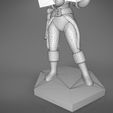 female_ranger-detail_2.544.jpg ELF RANGER FEMALE CHARACTER GAME FIGURES 3D print model