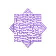 kursi_art_square.stl Arabic Calligraphy
