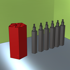 Capture.png STL file Multi-head screwdriver・3D print design to download, Shoun4Real