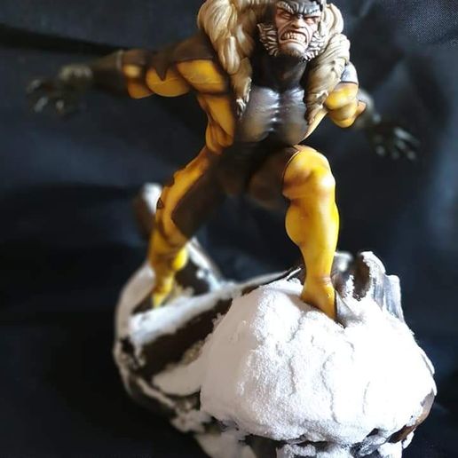 Fan Art - Sabertooth 3D print model 3D model