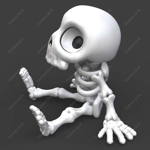 sk04.png Eye Tracking Niedliches Skelett