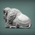 bison3.jpg Bison 3D-Druckmodell