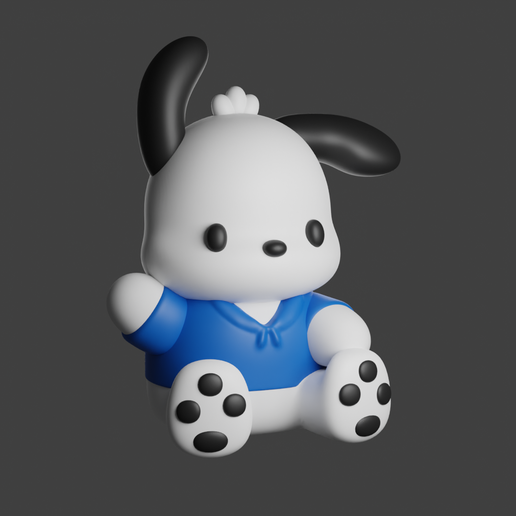 🇯🇵 Pochacco Sanrio・Arquivo STL para ・Cults