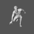 1.jpg Decorative Man Sculpture Low-poly 3D model