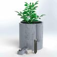 Planter.jpg Self watering plant pot with moisture measurement