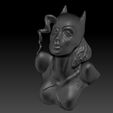 Catwoman_0004_Layer 19.jpg Archivo STL Busto Gatúbela 2 versiones・Objeto imprimible en 3D para descargar