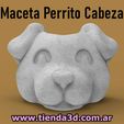 maceta-perrito-cabeza-1.jpg Doggie Head Flowerpot