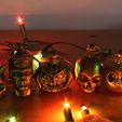 1-all-5-gold-on-table-with-lights.jpg Horror Themed Decorations