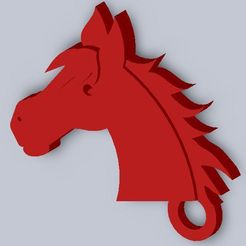 hhkc_screenshot_display_large.jpg Fichier STL gratuit Porte-clés tête de cheval・Design pour impression 3D à télécharger
