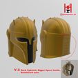 2020-06-21 (13).jpg STL file Star Wars Mandalorian Armorer (Blacksmith) Helmet・3D printer model to download, Hephaestus3D