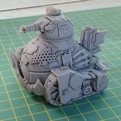 turnaround.webp 3D file Gobbo Scrap Tank・3D print design to download