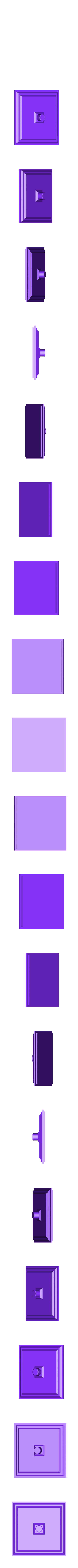 Top.stl Caja de posavasos inspirada en Tardis