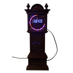 IMG_1011.JPG Free STL file Grandfather Clock Case for EC1515B and DS1302 Rotating Clock Kits・3D printing design to download, rebeltaz