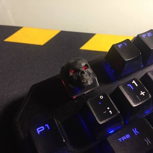 Skull keycab 3D model