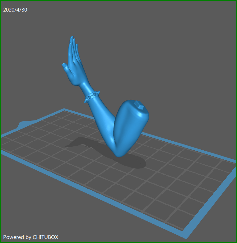 rigjt arm.png Descargar el archivo STL gratuito Beach Fighter - por SPARX • Objeto para impresora 3D, SparxBM
