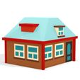 2.jpg HOUSE HOME CHILD CHILDREN'S PRESCHOOL TOY 3D MODEL KIDS TOWN KID