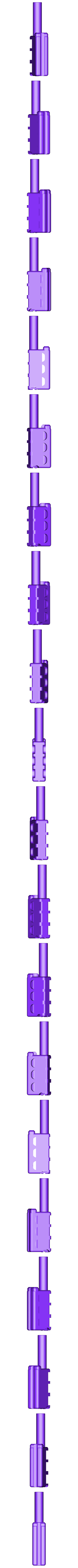 frame.stl Six Shot Blowgun