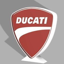 Capture-d’écran-2022-09-21-223550.jpg Archivo STL LÁMPARA DUCATI・Plan para descargar y imprimir en 3D