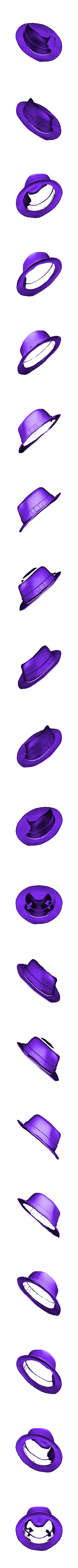 Rorschach_Hat.stl Rorschach - Watchmen