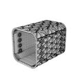 Wireframe-2.5in-4D-LW.jpg Aero Space Hard Drive Enclosure - SSD - 4 Drive - Lightweight