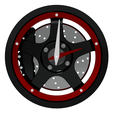 Render-6.png Mags Wanduhr Rays Garcia Speed Choppy