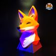 Fox-Headset-Glasses-Stand-for-3d-printing-21.jpg Happy Fox Headset Stand