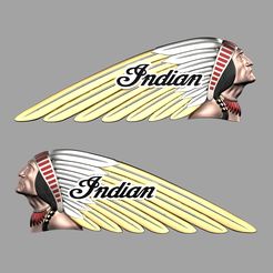 indian-v2.127.jpg STL-Datei Indisch v2・3D-druckbare Vorlage zum herunterladen