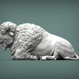 bison2.jpg Bison 3D-Druckmodell