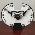 cropped-table.jpg STL file Retrograde Clock Model 2・3D printable model to download