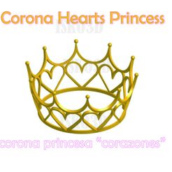 crownhearts.jpg Crown of hearts princess - tiara - queen