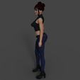 03.png Free 3D file Laurie the new girl・3D print object to download