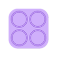 SiliconeDishMold4X.stl Terp Pearl Display