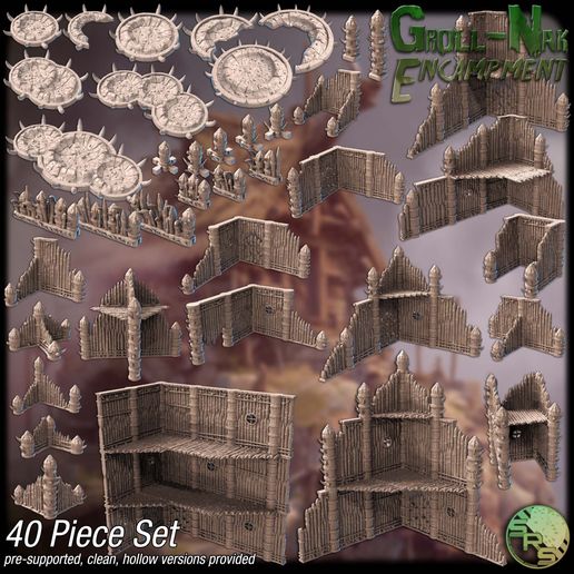 Orc Ruins Terrain Set