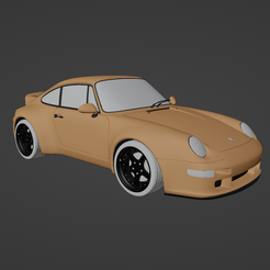 1.png STL file Porsche 993 Gunther Werks・3D print design to download